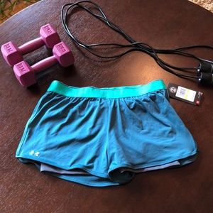 Under Armour Women's HeatGear Armour 2-In-1 Shorty